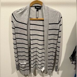Express Striped Cardigan